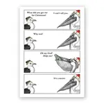 Pelican XMas (Set Of 8 Cards) - Greeting Card (NEW)