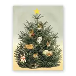 Cats In XMas Tree (Set Of 8 Cards) - Greeting Card (NEW)
