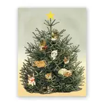 Cats In XMas Tree (Set Of 8 Cards) - Greeting Card (NEW)