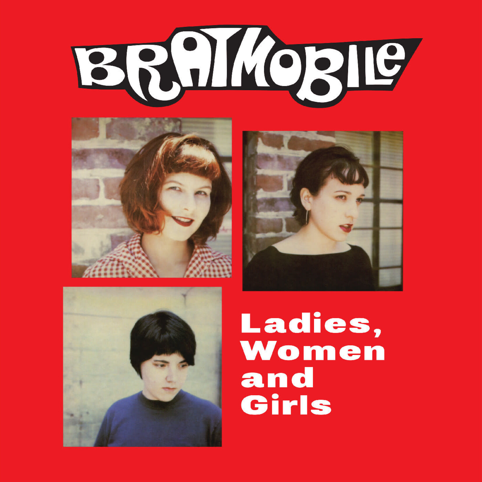 Bratmobile - Ladies, Women And Girls (RED Vinyl) - LP-KRS-765C - Vinyl LP (NEW)