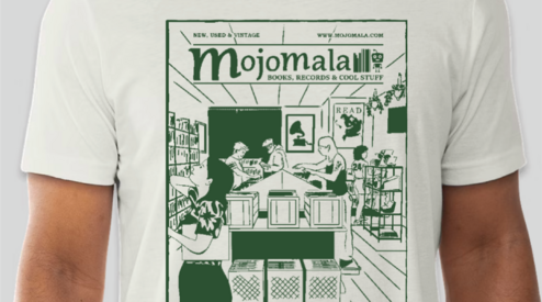 New Mojomala T-shirts, Media & Makers Market, Jim Saah & J. Robbins -- October 2024