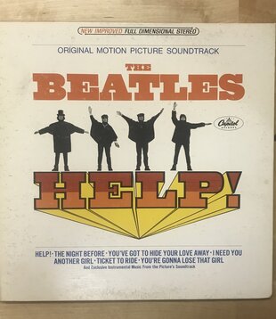 Beatles - Help! Original Soundtrack (70s RE) - SMAS 2386 - Vinyl LP (USED)