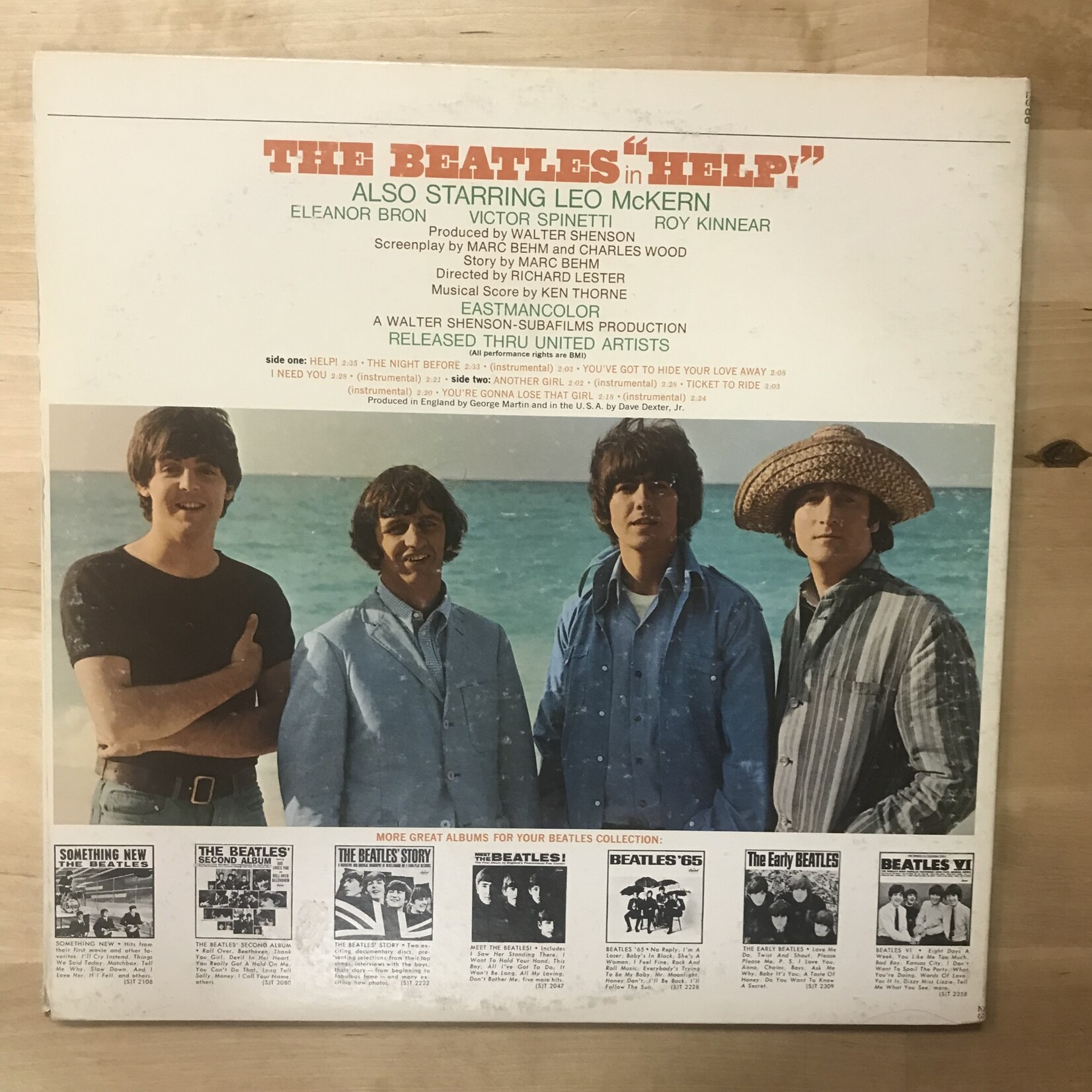 Beatles - Help! Original Soundtrack (70s RE) - SMAS 2386 - Vinyl LP (USED)