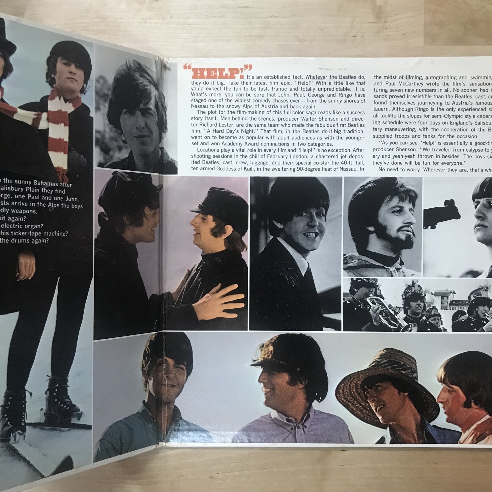 Beatles - Help! Original Soundtrack (70s RE) - SMAS 2386 - Vinyl LP (USED)