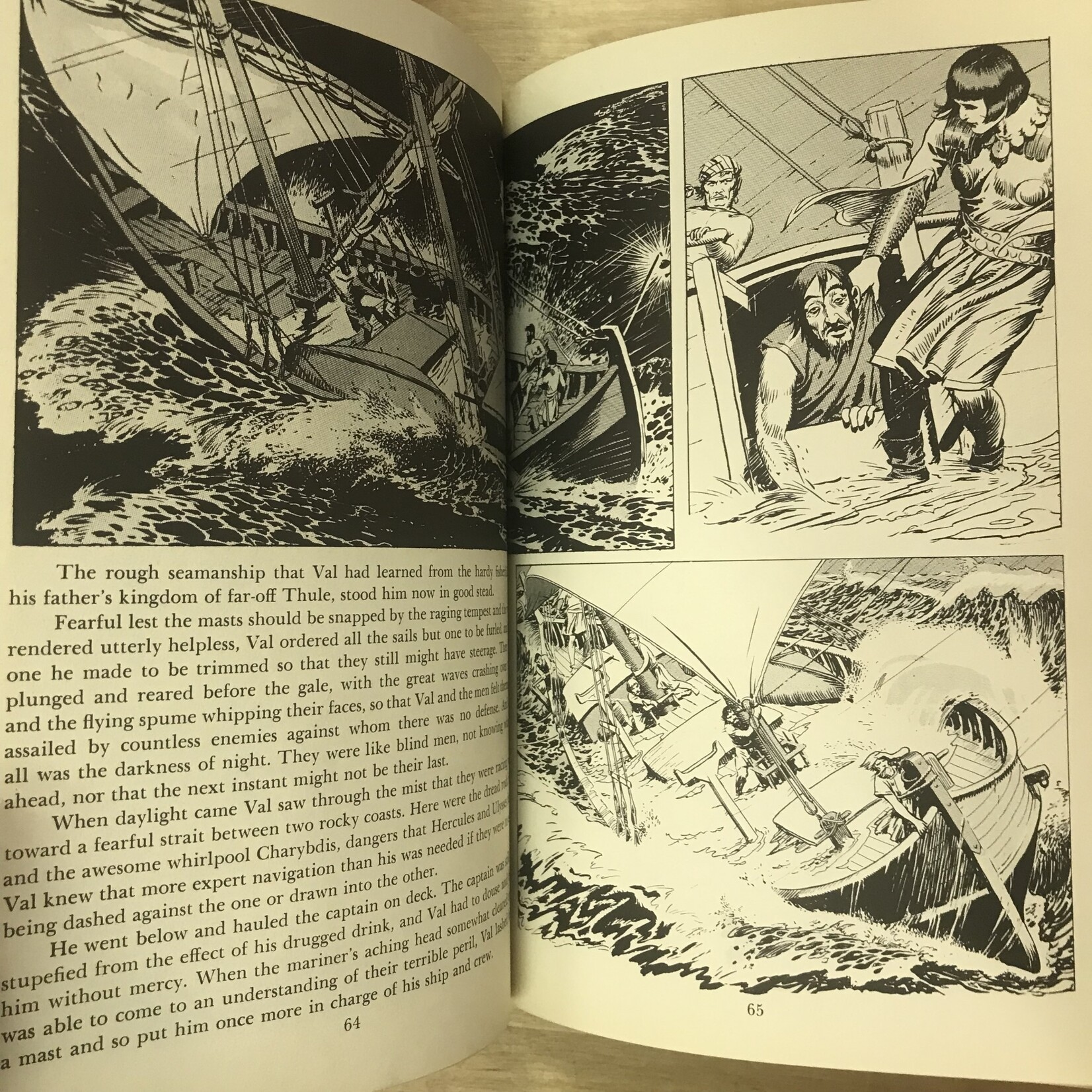 Hal Foster - Prince Valiant On The Inland Sea (1953) - Hardback (USED)