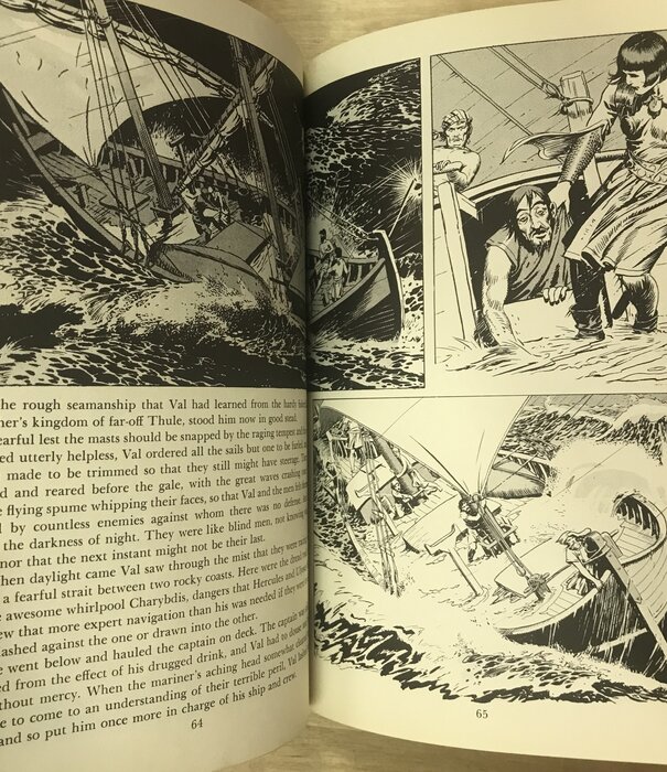 Hal Foster - Prince Valiant On The Inland Sea (1953) - Hardback (USED)