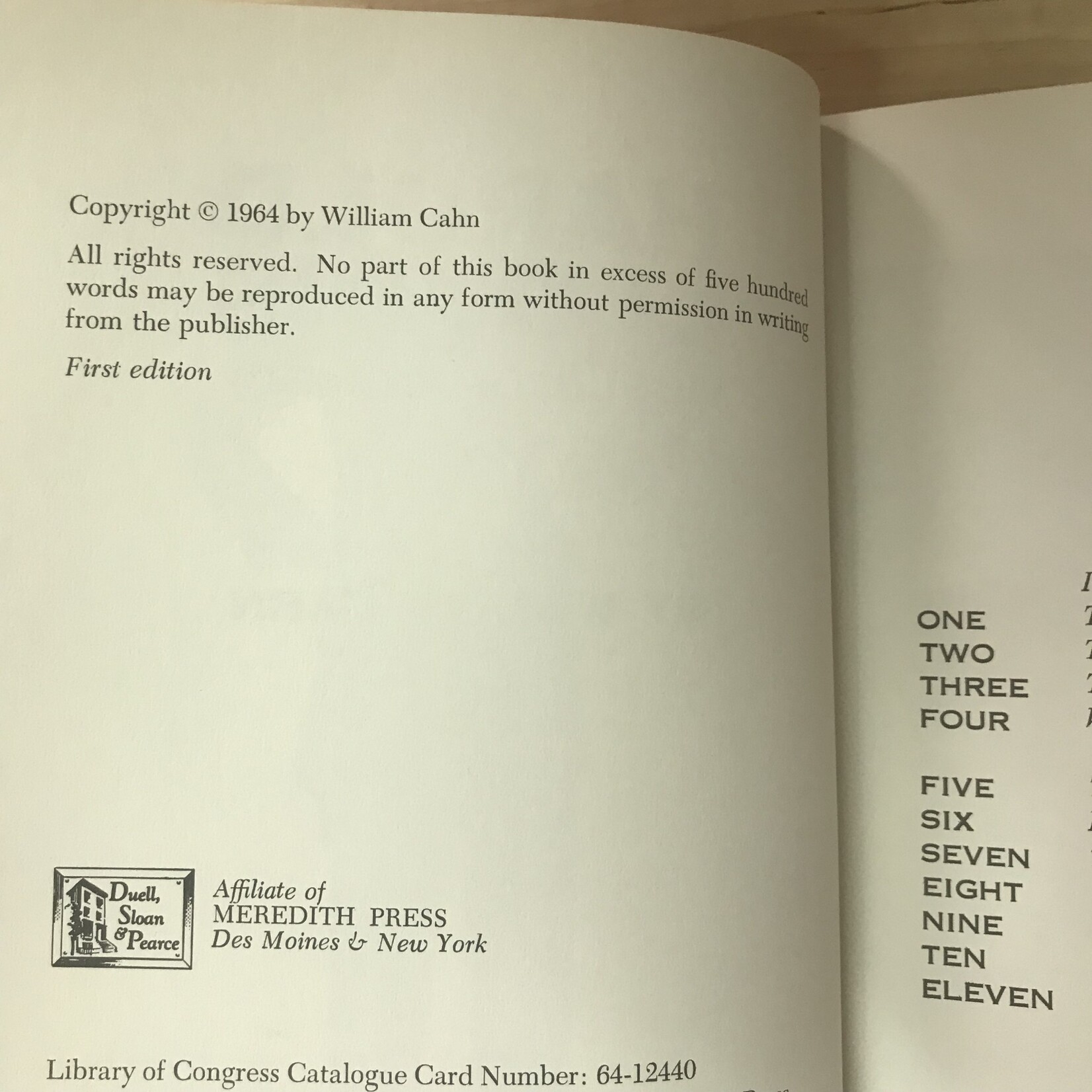 William Cahn - Harold Lloyd’s A World Of Comedy - Hardback (USED)