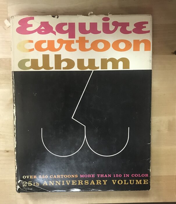 Esquire Cartoon Album - 25th Anniversary Edition (1957) - Hardback (USED)