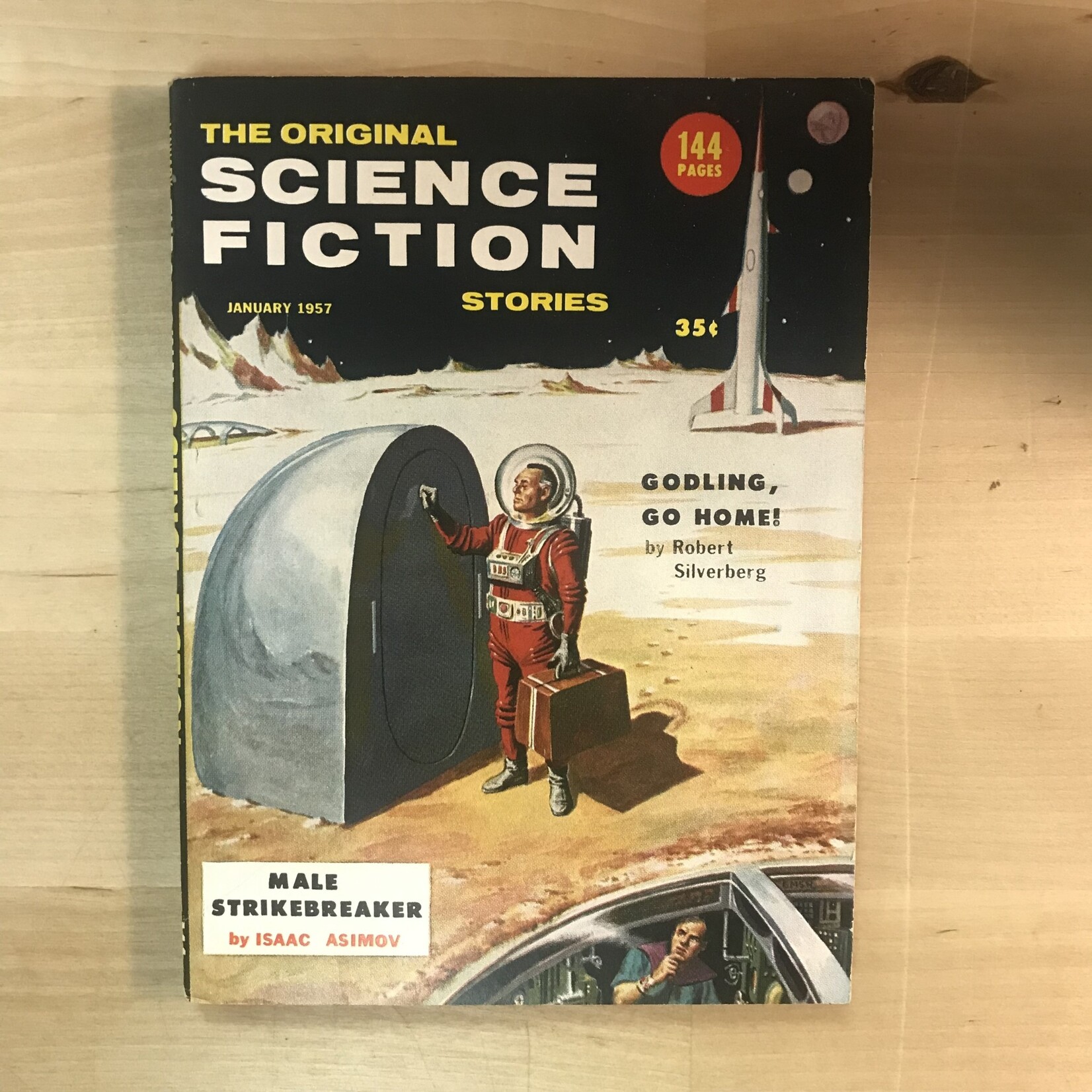 Original Science Fiction Stories - January 1957 - Philip K. Dick, Isaac Asimov, Robert Silverberg - Digest