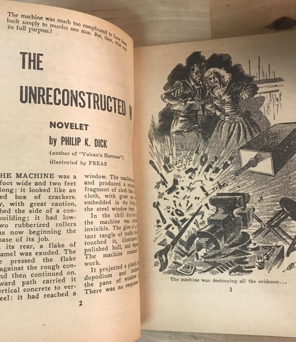 Original Science Fiction Stories - January 1957 - Philip K. Dick, Isaac Asimov, Robert Silverberg - Digest