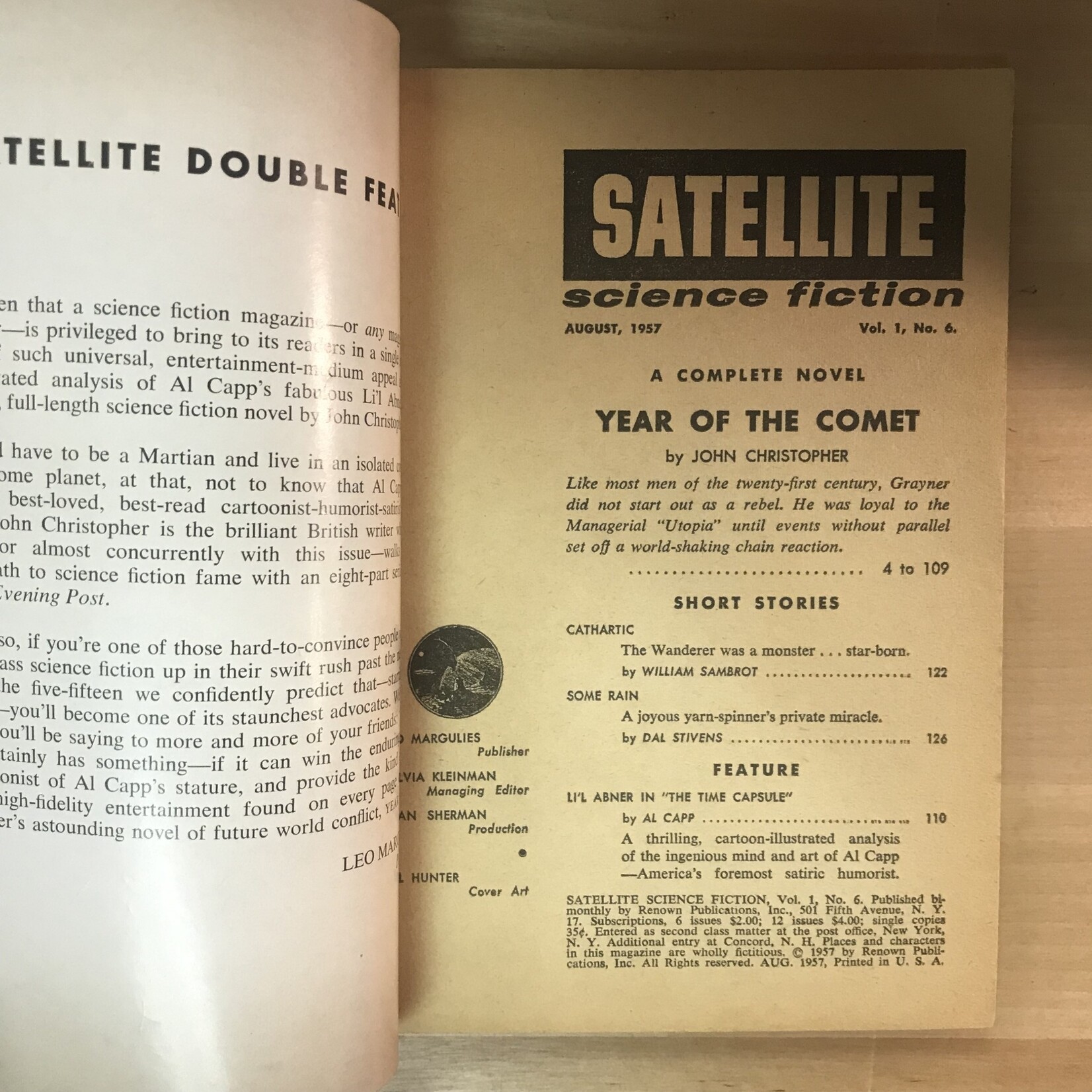 Satellite Science Fiction - #06 August 1957 - Digest