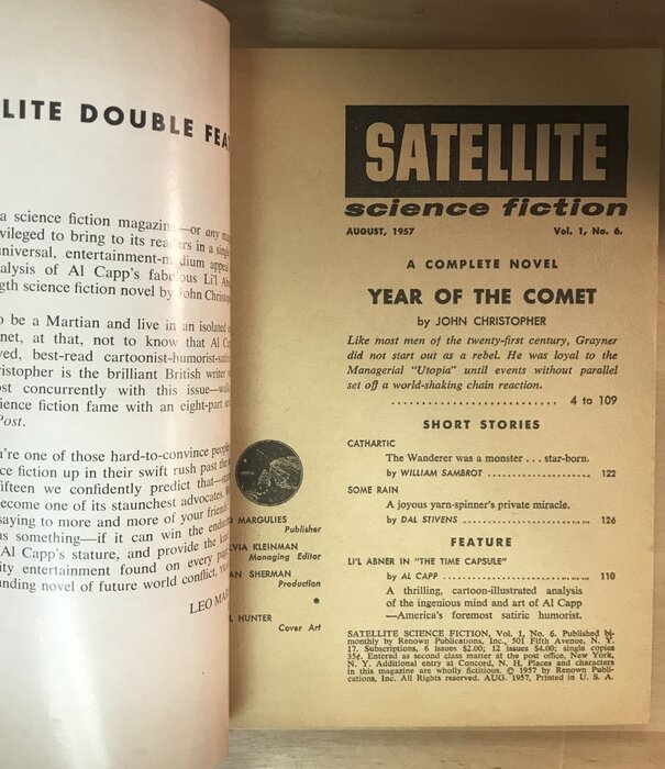 Satellite Science Fiction - #06 August 1957 - Digest