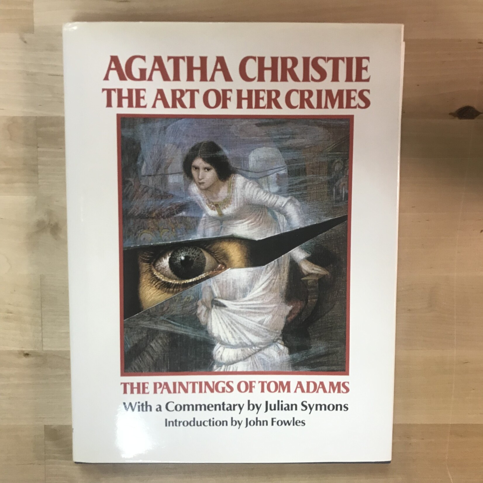 Tom Adams, Julie Symons - Agatha Christie: The Art Of Her Crimes - Hardback (USED - TWO LOOSE PAGES)