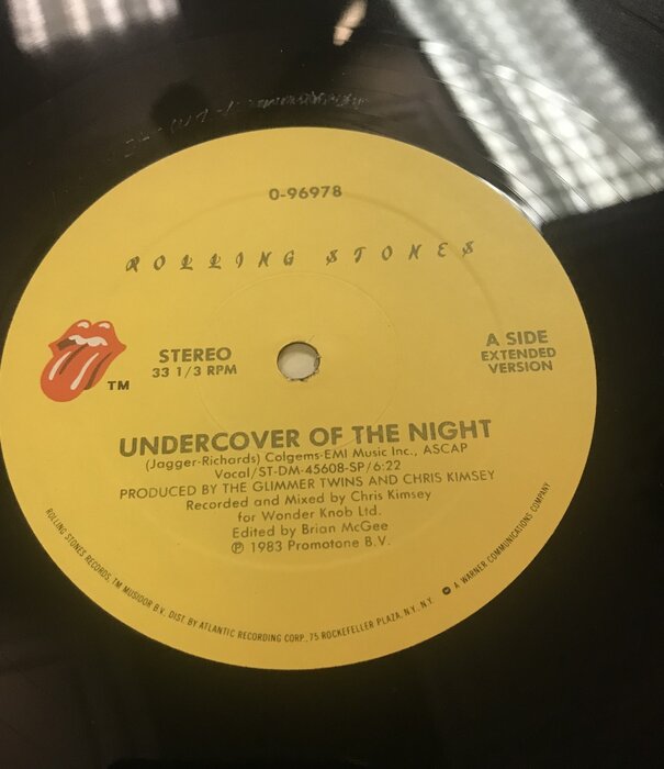 Rolling Stones - Undercover Of The Night - 0 96978 - Vinyl 12-Inch Single (USED)