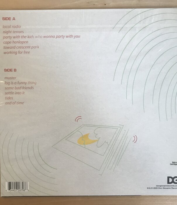 Bad Moves - Untenable - DG207 - Vinyl LP (NEW)