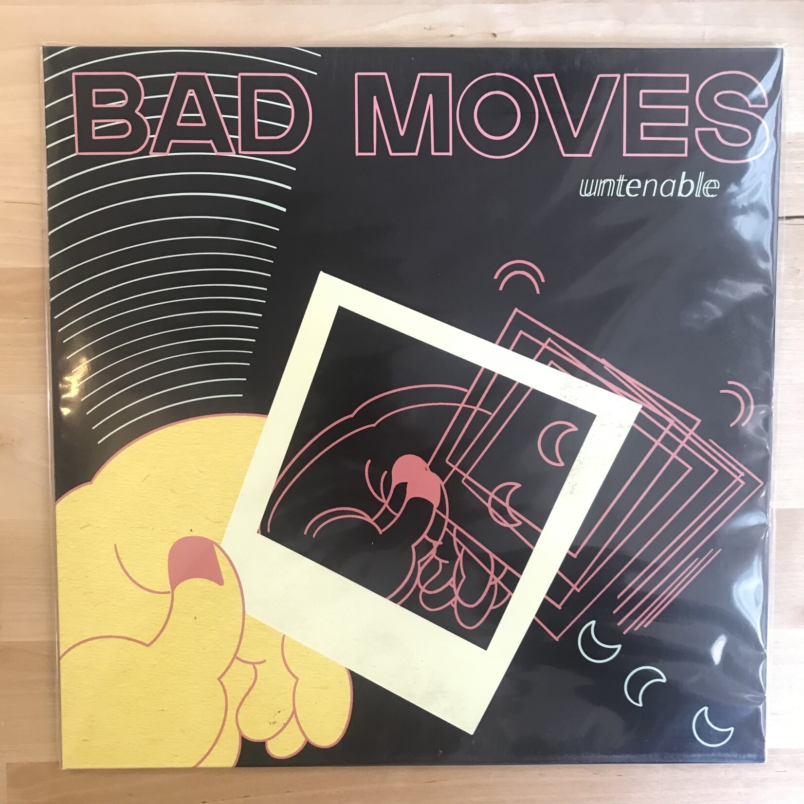 Bad Moves - Untenable - DG207 - Vinyl LP (NEW)