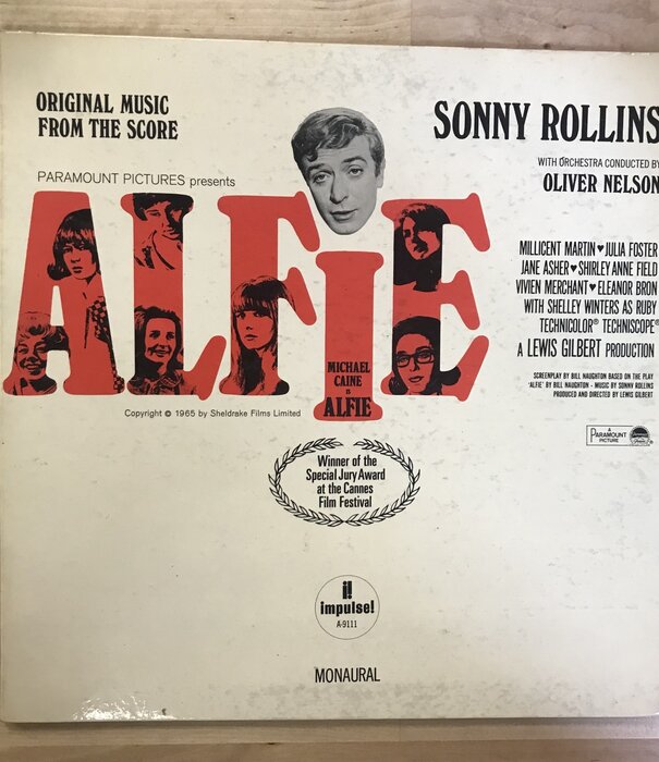 Sonny Rollins, Oliver Nelson - Alfie - A 9111 - Vinyl LP (USED)