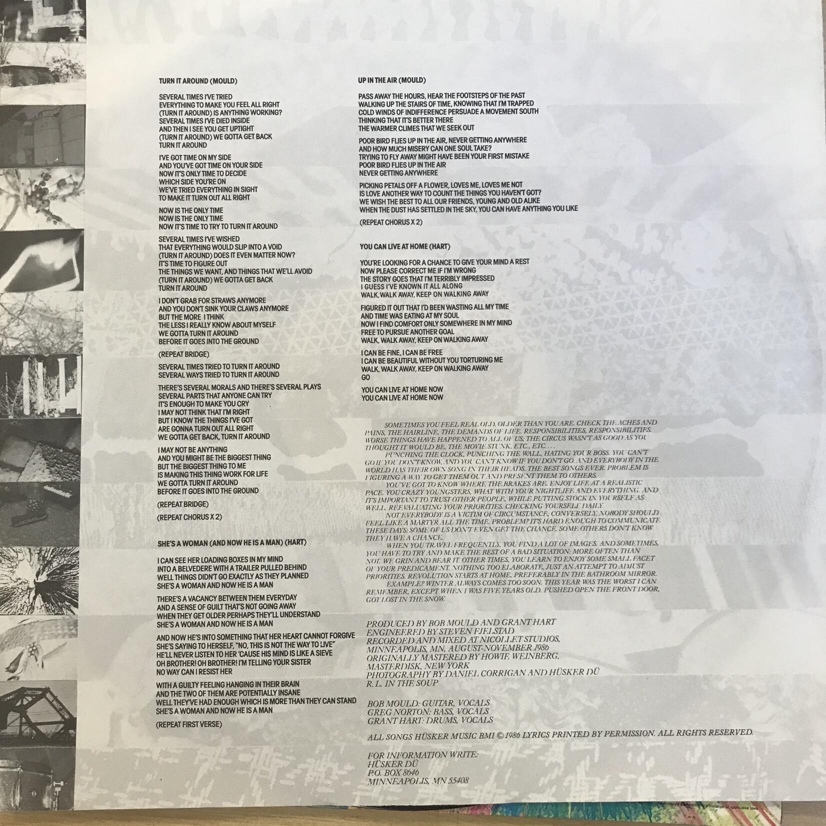 Husker Du - Warehouse: Songs And Stories - 1 25544 - Vinyl LP (USED)