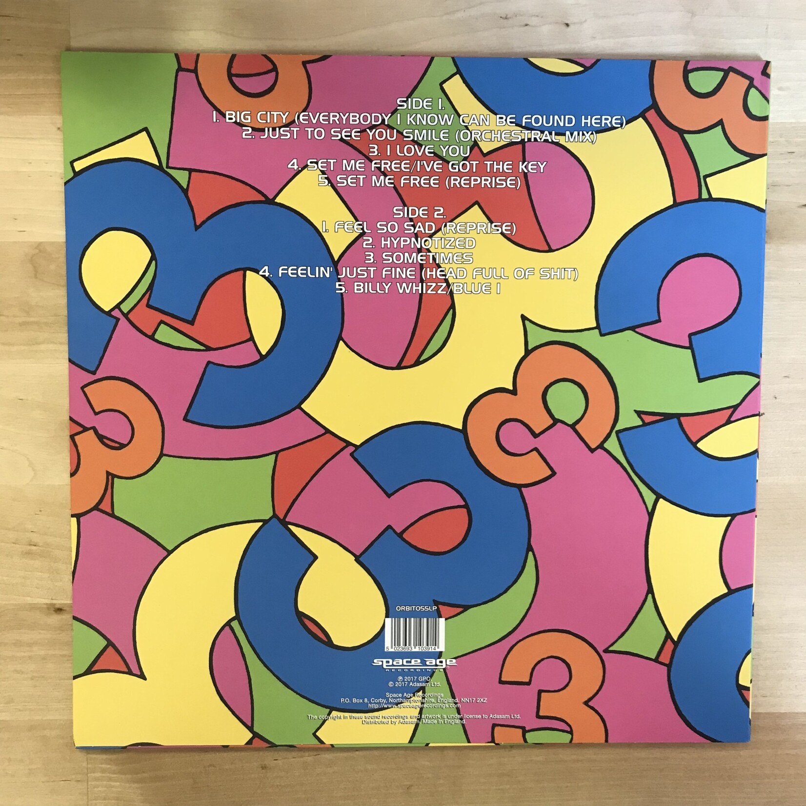 Spacemen 3 - Recurring (RED 2017) - ORBIT055LP - Vinyl LP (USED)