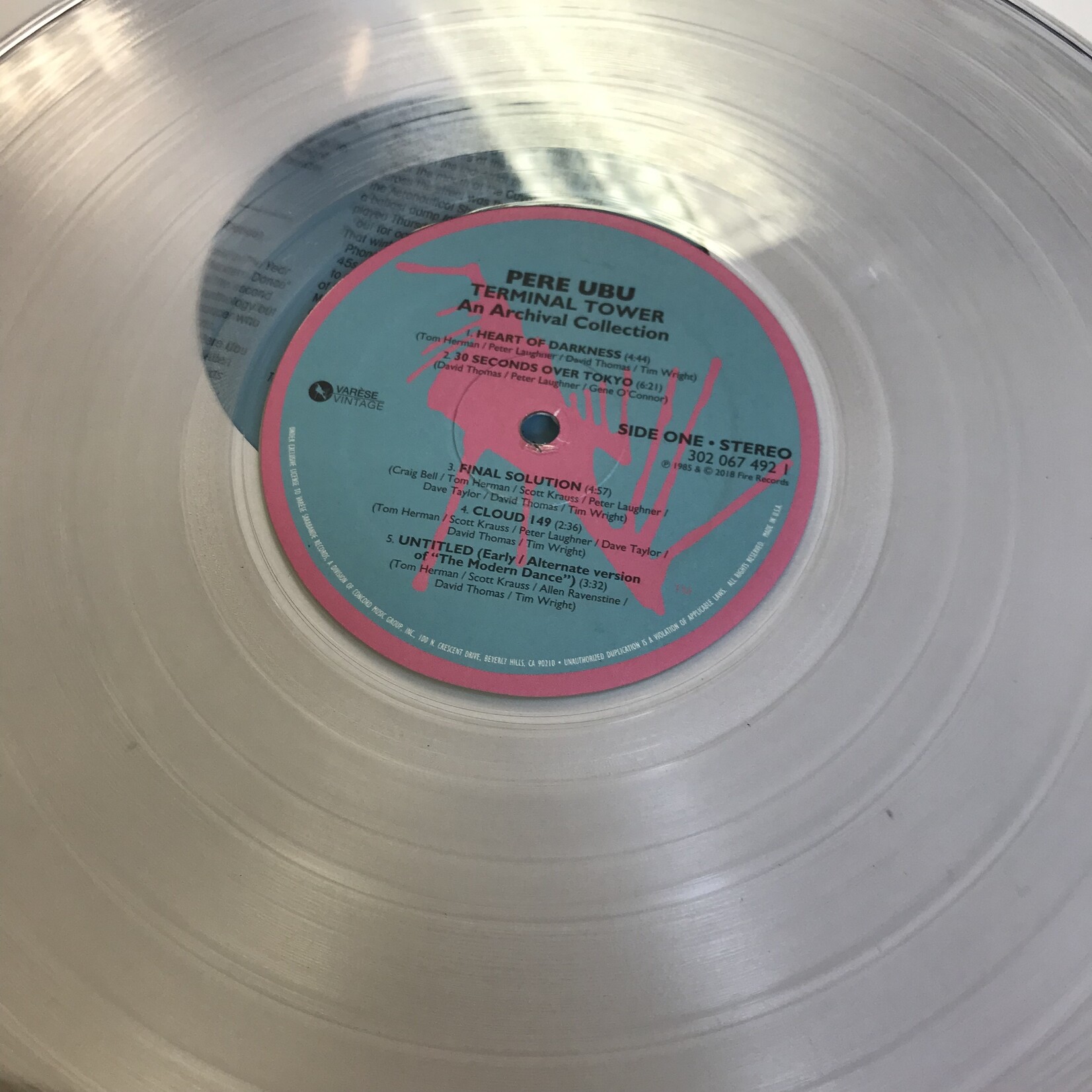 Pere Ubu - Terminal Tower: An Archival Collection (CLEAR 2018 RE) - 302 067 492 - Vinyl LP (USED)