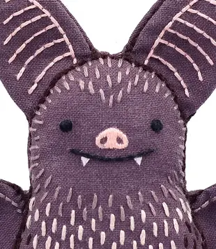 Bat - Level 1 - Embroidery Kit (NEW)