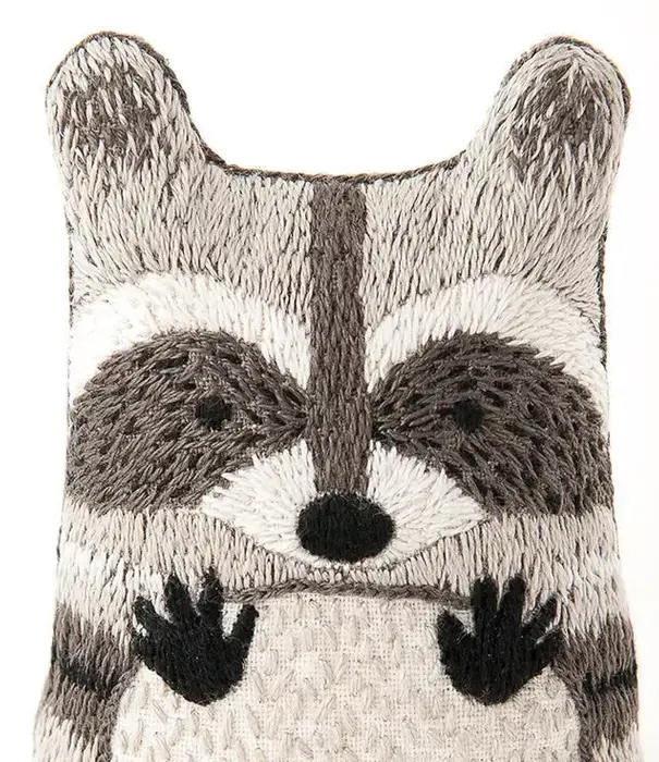 Raccoon - Level 3 - Embroidery Kit (NEW)