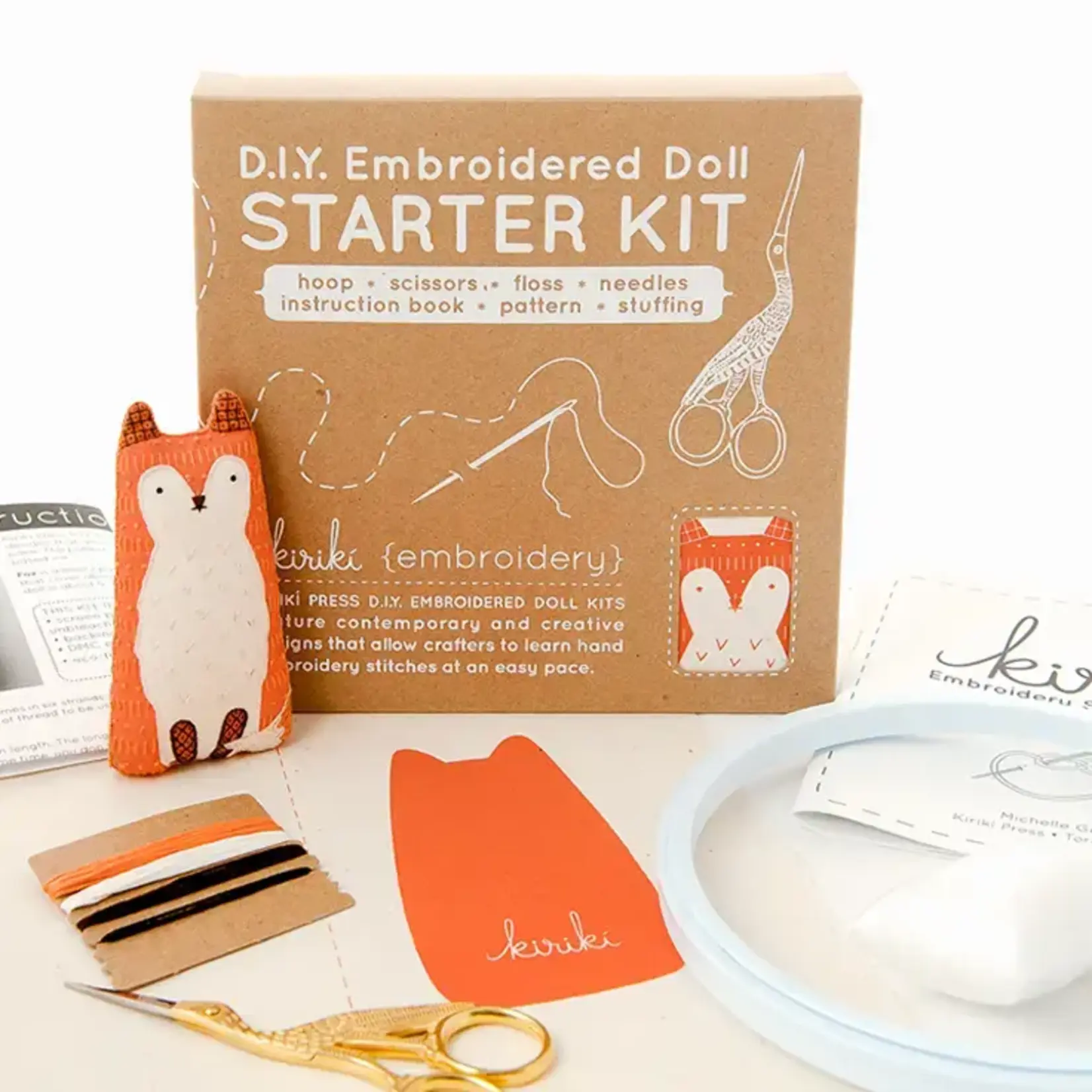 Hedgehog - Embroidery Starter Kit (NEW)