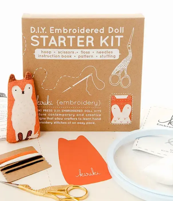 Hedgehog - Embroidery Starter Kit (NEW)