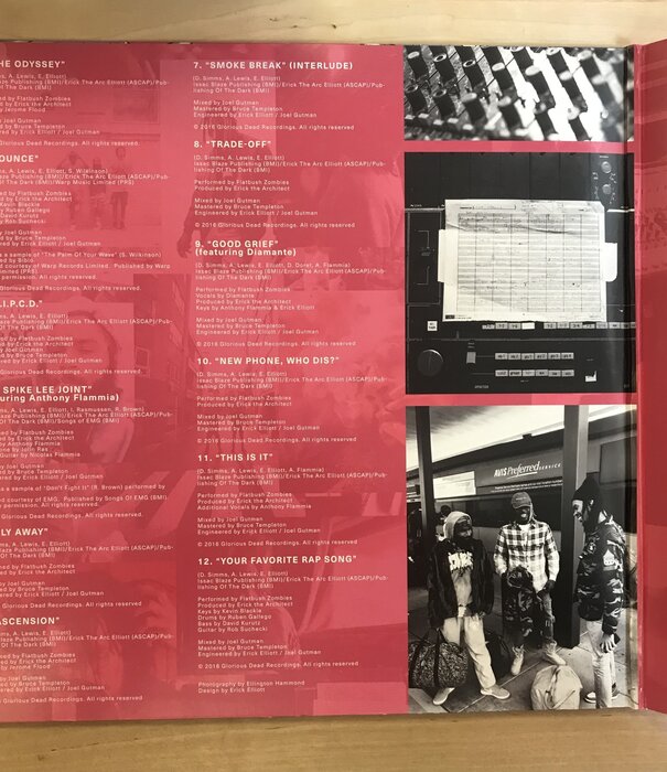 Flatbush Zombies - 3001: A Laced Odyssey (PINK W/ INSERTS) - Vinyl (USED)