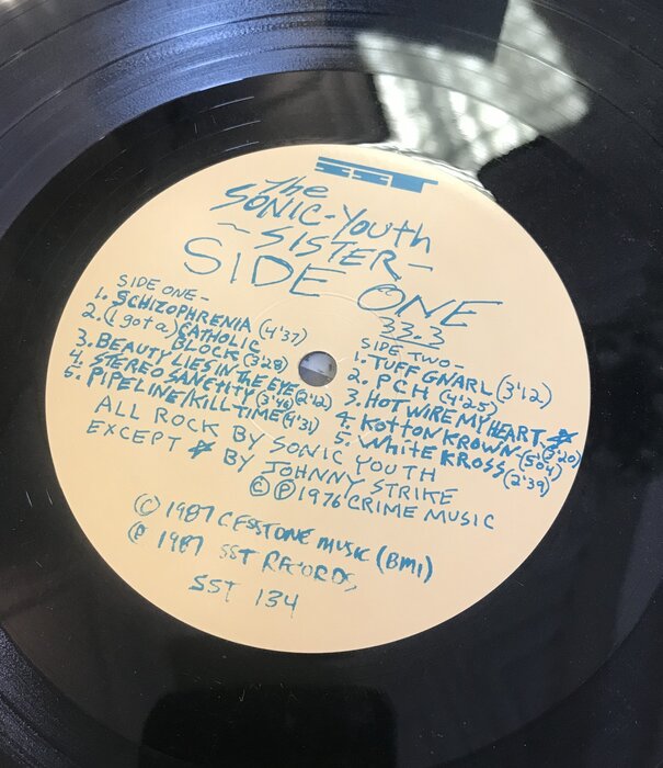 Sonic Youth - Sister (NM 1987) - SST 134 - Vinyl LP (USED)