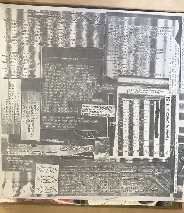 Sonic Youth - Sister (NM 1987) - SST 134 - Vinyl LP (USED)