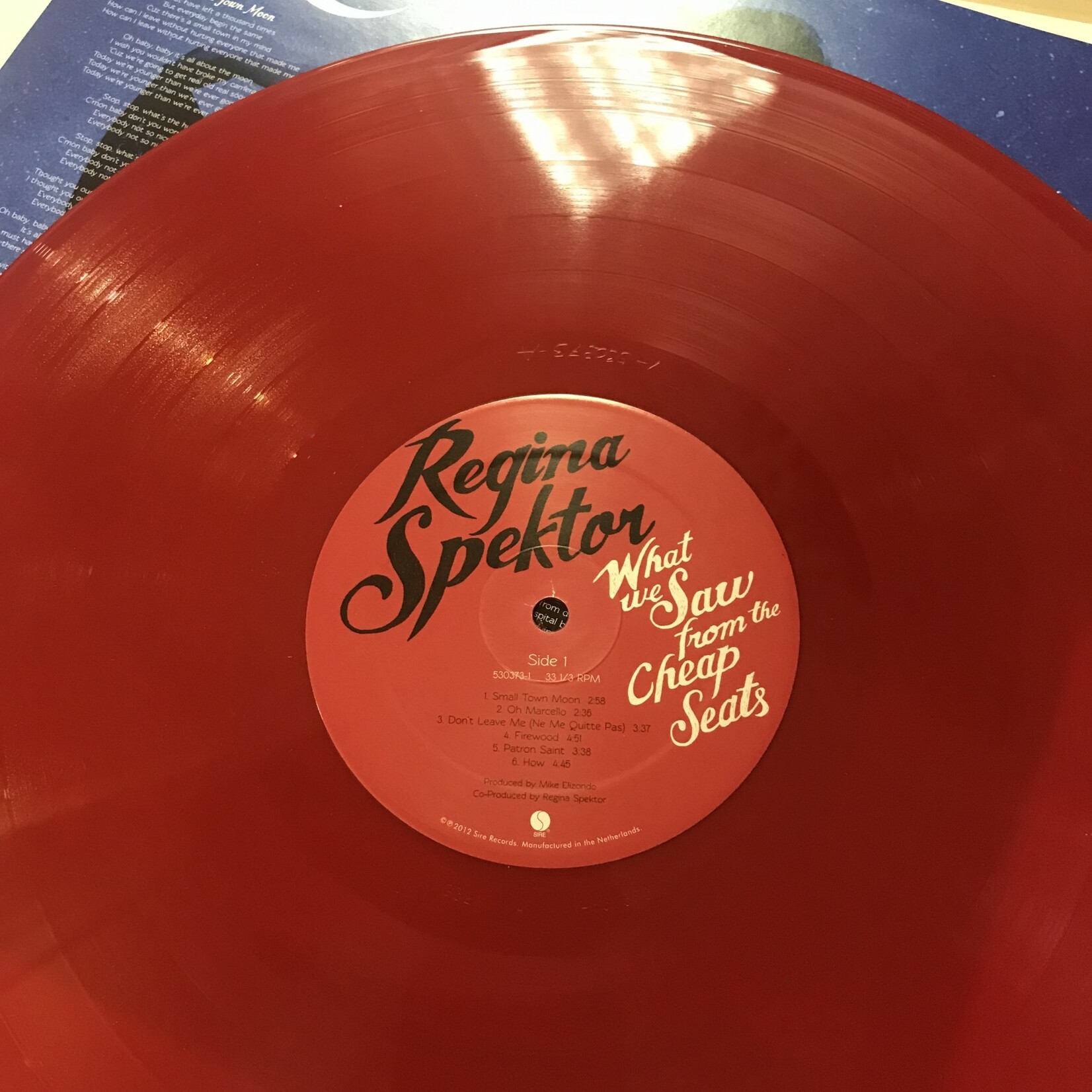 Regina Spektor - What We Saw From The Cheap Seats (RED) - 5303733 1 - Vinyl LP (USED)