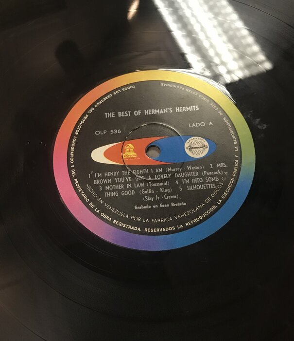 Herman’s Hermits - Best Of (Venezuela) - OLP536 - Vinyl LP (USED)