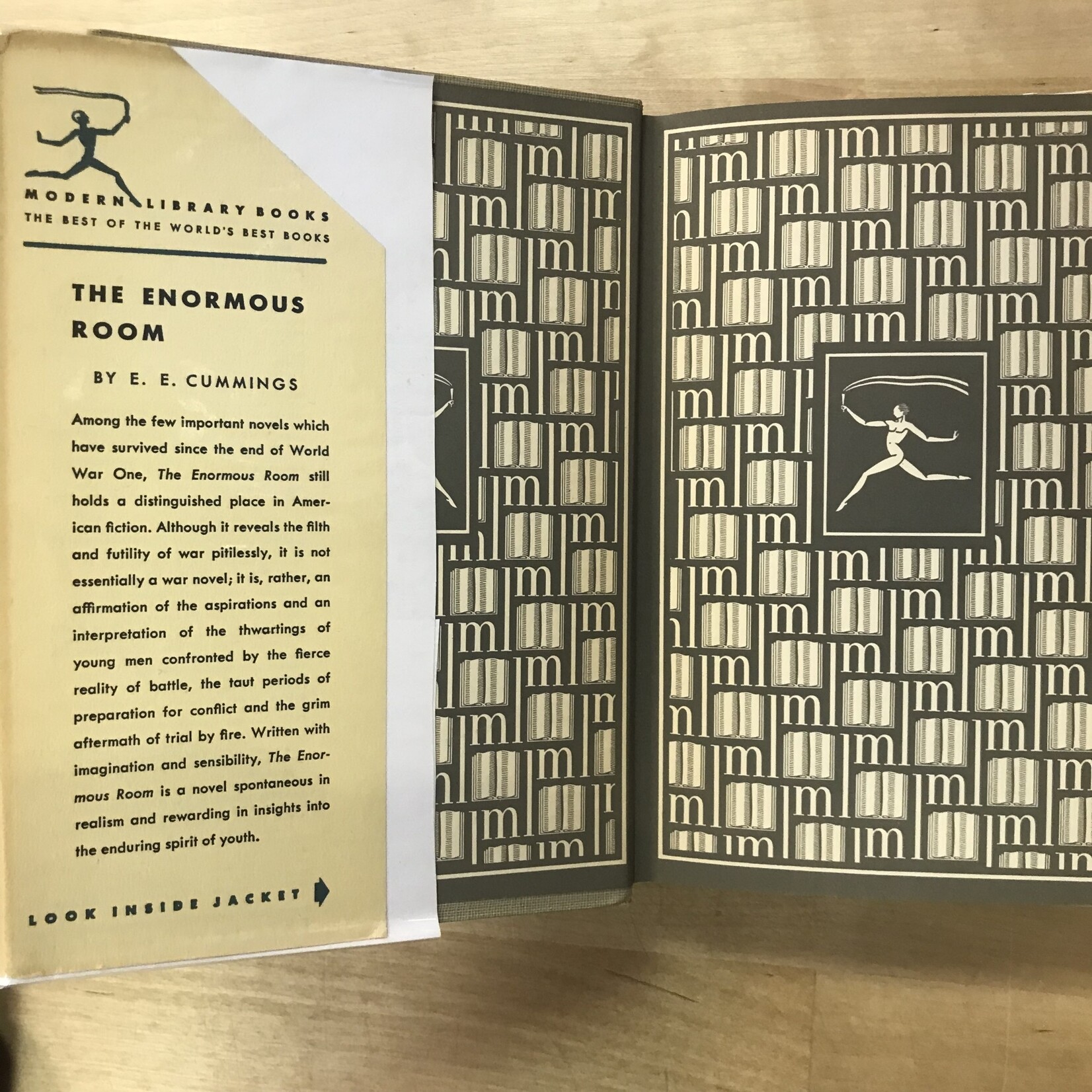 E.E. Cummings - The Enormous Room - Hardback (USED)