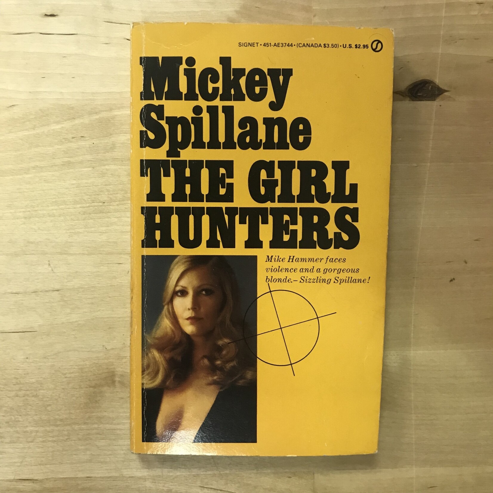 Mickey Spillane - The Girl Hunters - Paperback MM (USED)