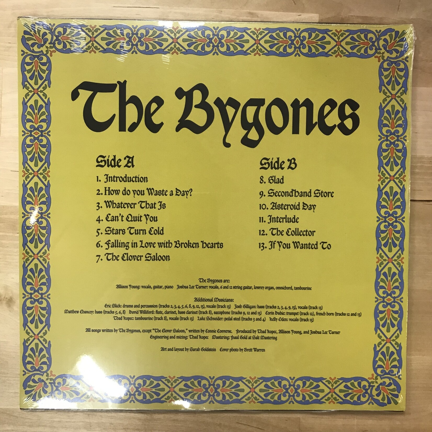 Bygones - The Bygones - Vinyl LP (NEW)