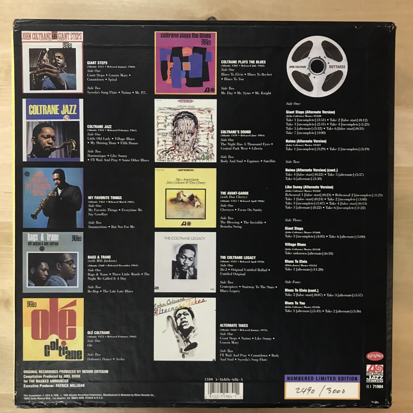 John Coltrane - Heavyweight Champion (2490/3000) - R1 71984 - Vinyl 12-Album Box Set (USED)