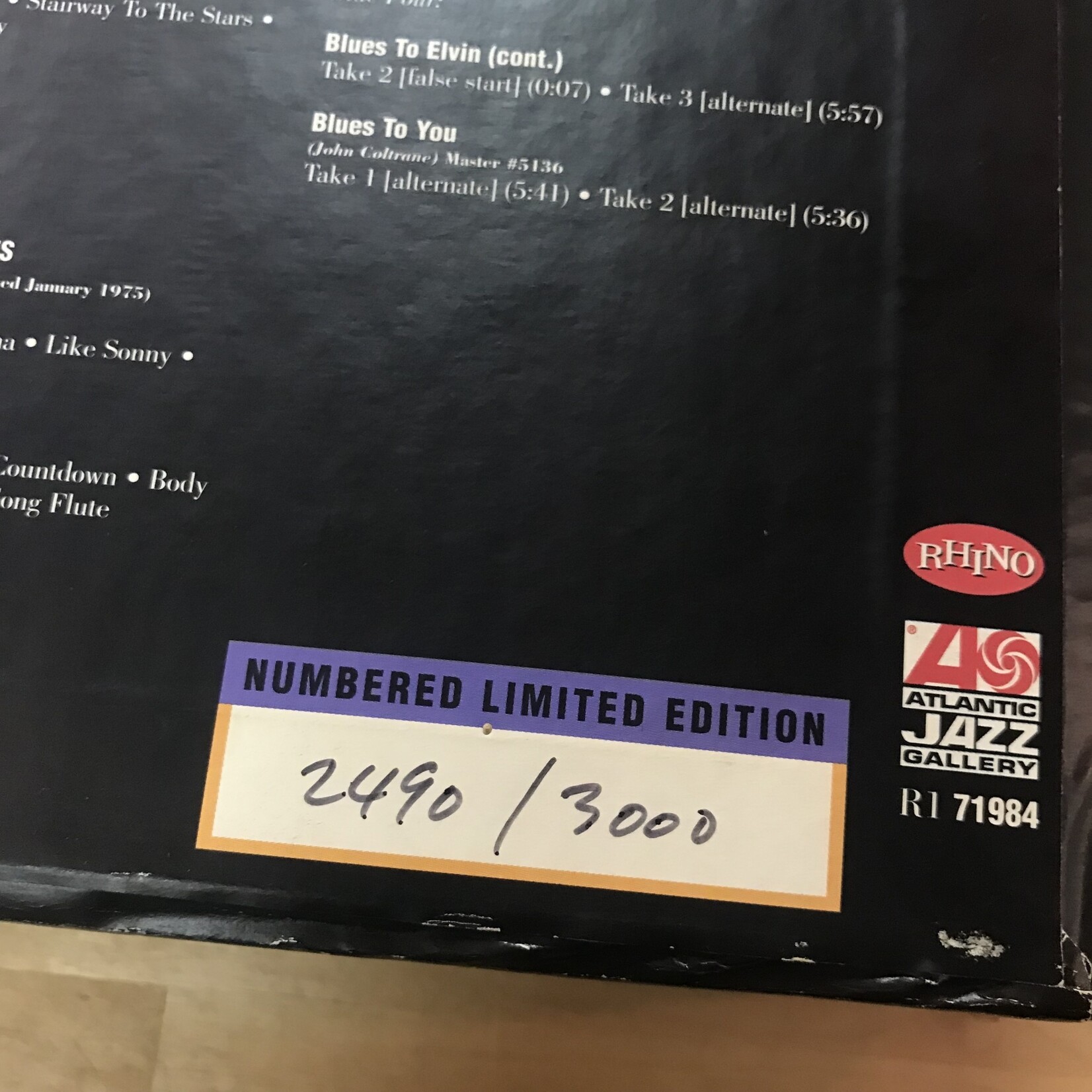 John Coltrane - Heavyweight Champion (2490/3000) - R1 71984 - Vinyl 12-Album Box Set (USED)
