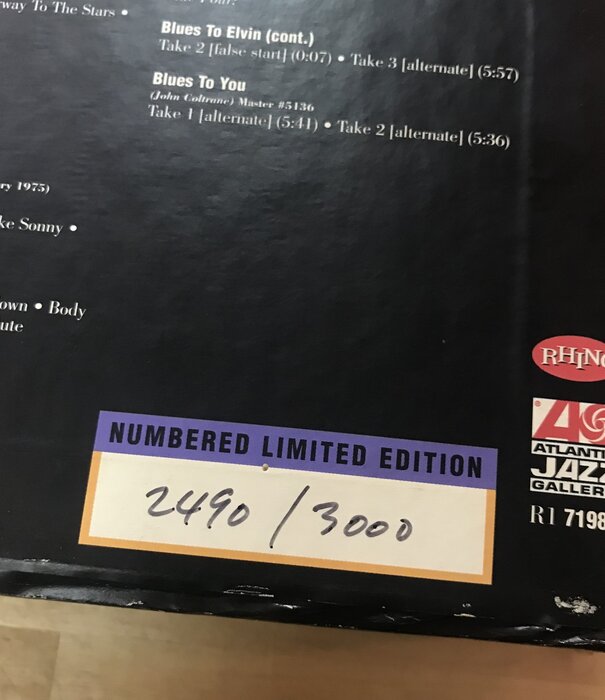John Coltrane - Heavyweight Champion (2490/3000) - R1 71984 - Vinyl 12-Album Box Set (USED)