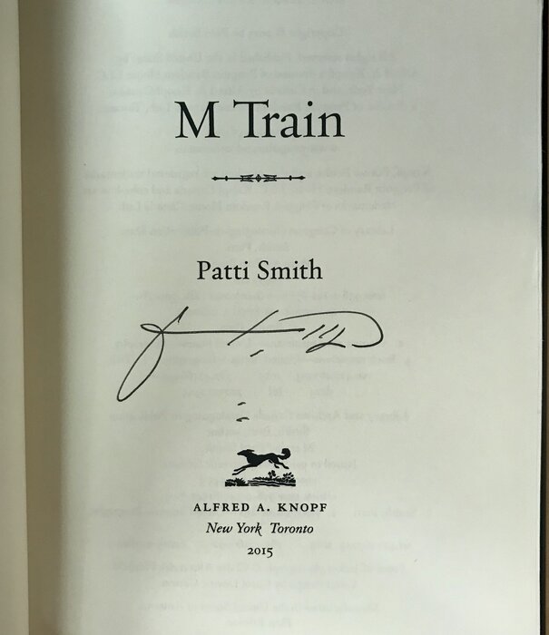Patti Smith - M Train (SIGNED FE) - Hardback (USED)