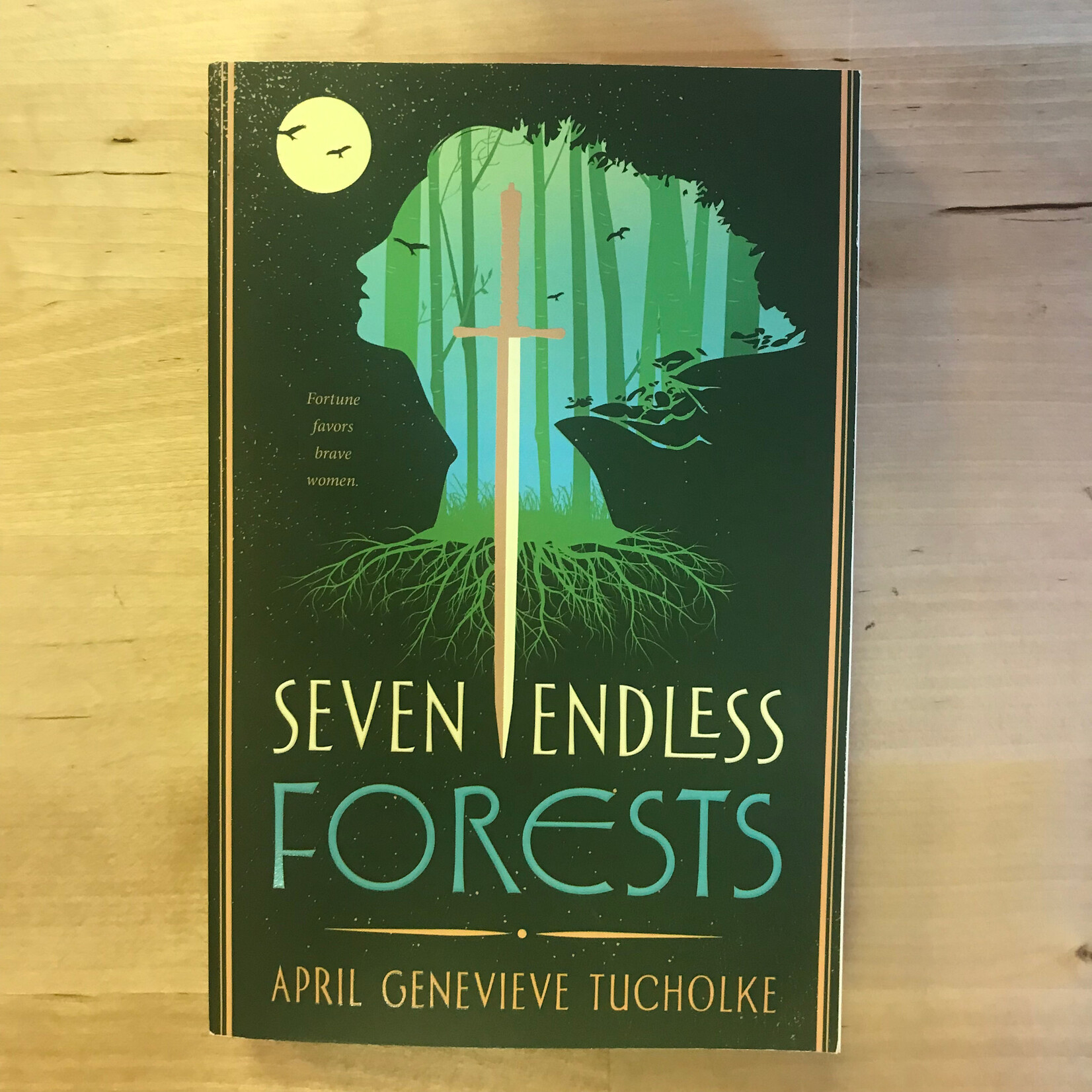 April Genevieve Tucholke - Seven Endless Forests - Paperback (USED)