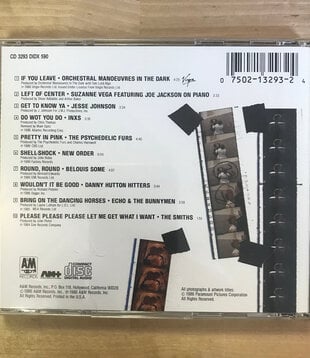 Pretty In Pink - Original Motion Picture Soundtrack - CD (USED)