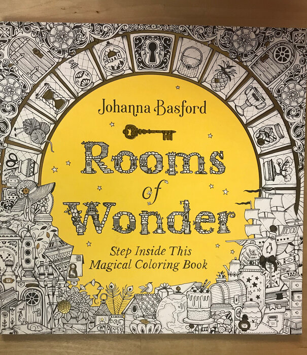 Johanna Basford - Rooms Of Wonder - Coloring Book (NEW)