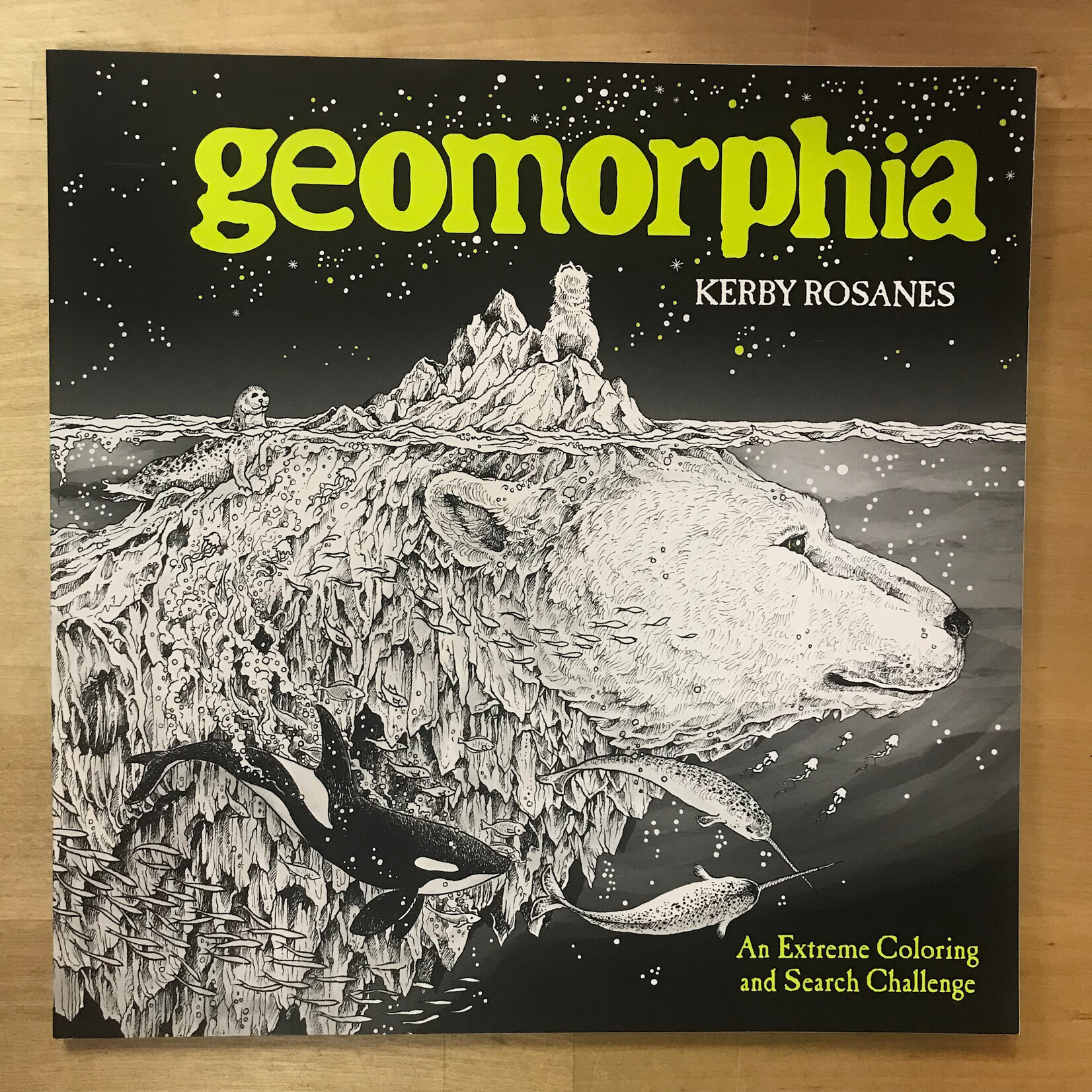 Kerby Rosanes - Geomorphia - Coloring Book (NEW)