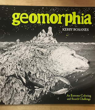 Kerby Rosanes - Geomorphia - Coloring Book (NEW)