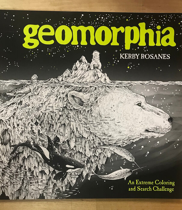 Kerby Rosanes - Geomorphia - Coloring Book (NEW)