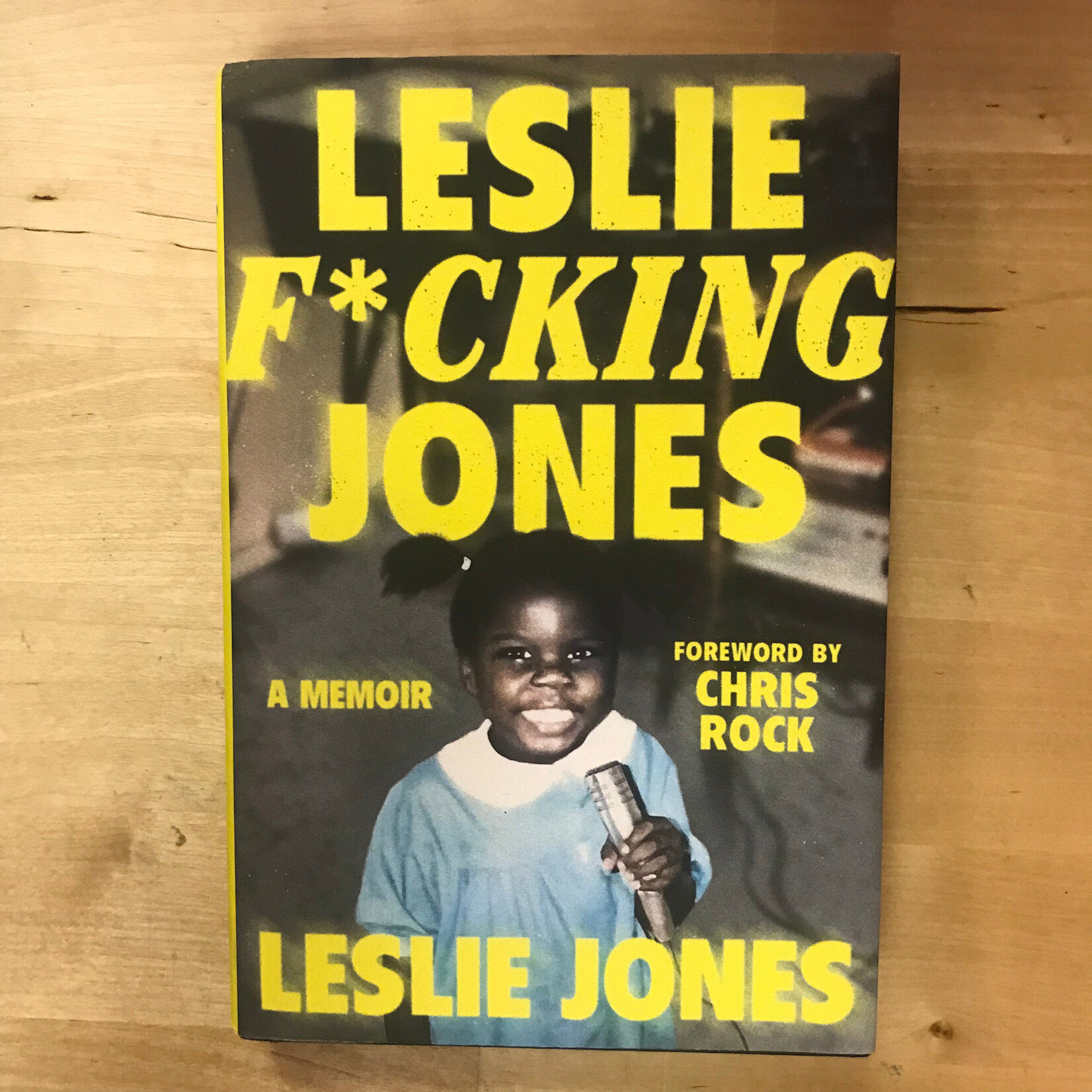 Leslie Jones - Leslie F*cking Jones - Hardback (NEW)
