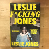 Leslie Jones - Leslie F*cking Jones - Hardback (NEW)
