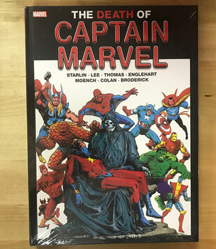Death Of Captain Marvel - Hardback (NEW)
