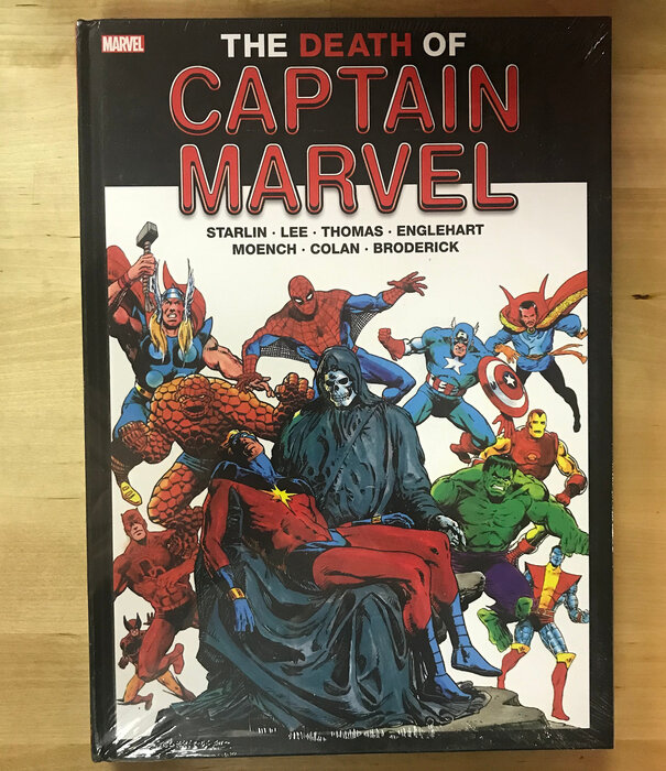 Death Of Captain Marvel - Hardback (NEW)
